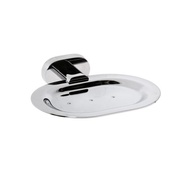 Мыльница Bemeta Oval металлическая плоская