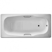 Стальная ванна BLB Atlantica HG 180x80 с шумоизоляцией и с отв. для ручек 208 мм