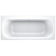 Стальная ванна BLB Universal Duo HG Asymmetric 170x75 с шумоизоляцией