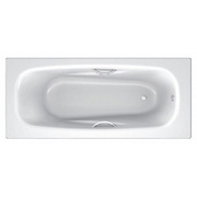 Стальная ванна BLB Universal 150x70 с шумоизоляцией, отв. для ручек