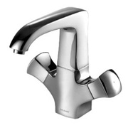 Смеситель для раковины Bravat Whirlpool Хpoм