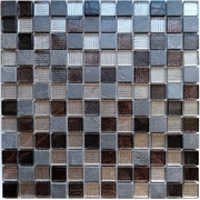 Мозаика Caramelle Naturelle 8 мм Alcantara nero 29.8