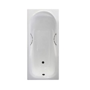 Чугунная ванна Castalia Carina 170x75x42 см с ножками и ручками