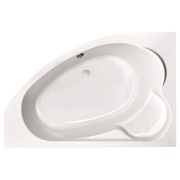 Акриловая ванна Cersanit Kaliope 153x100 (левая с ножками)