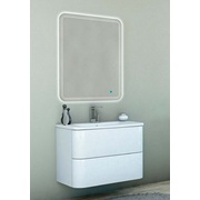 Тумба для раковины Cezares Angie 80x46x55 см Bianco Lucido
