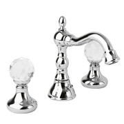 Смеситель для раковины Cezares Atlantis ATLANTIS-BLS2-A-01-Sw удлиненный, хром ручки Swarovski