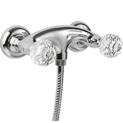 Смеситель для душа Cezares Atlantis ATLANTIS-DS-01-Sw ручки Swarovski, хром