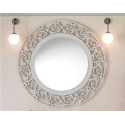 Зеркало Cezares ROTONDA INTAGLIATA.04 Foglia Argento