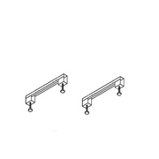 Ножки для ванны Cezares LEG-KIT-100 100 установочный комплект для прямоугольных ванн