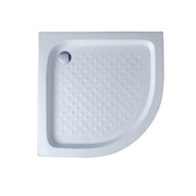 Акриловый поддон Cezares TRAY-A-R-85-550-15-W 850x850x150 мм четверть круга