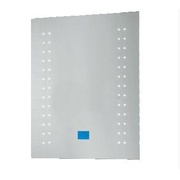 Зеркало Cezares 47-LEC-100 60x70 см с LED подсветкой и часами