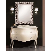 Тумба для раковины Cezares Carlotta Classico 06 131x60x85 см Tortora Opaco