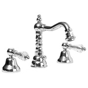 Смеситель для биде Cezares Diamond DIAMOND-BBS2-01-Sw Хром ручки Swarovski на 3 отверстия