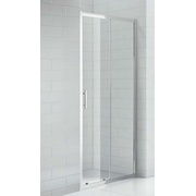 Душевая дверь в нишу Cezares Eco 110 см стекло прозрачное хром