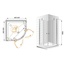 Душевой уголок Cezares Elena ELENA-W-R-22-90-C-Cr 90x90 1 Душевой уголок Cezares Elena ELENA-W-R-22-90-C-Cr 90x90 1