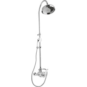 Душевой гарнитур Cezares Elite ELITE-CD-T-01-Bi с термостатом верхним и ручным душем хром