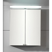 Зеркало-шкаф Cezares Fly 47-SC-060-BIDE 60x14.5x70 с 2 створками Bianco Laccato Lucido