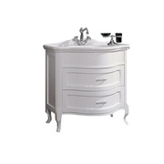 Тумба для раковины Cezares Laura New Classico 05 85x52x80 см Bianco Perla Frassinato
