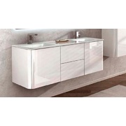 Тумба для раковины Cezares Liverpool Moderno 140x48x50 см Bianco Lucido