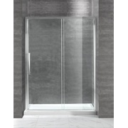 Душевая дверь в нишу Cezares Lux-Soft 150 см стекло прозрачное хром