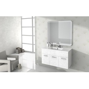 Тумба для раковины Cezares Miami Moderno 100x46x55 см Floreale Bianco Lucido