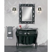 Зеркало Cezares Michela New Classico Nero/Argento