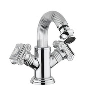 Смеситель для биде Cezares Olimp Хром ручки Swarovski
