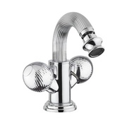 Смеситель для биде Cezares Olimp OLIMP-BS2-01-M Хром ручки круглые
