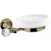 Мыльница Cezares Olimp OLIMP-SOD-02-Sw подвесная ручки Swarovski бронза