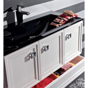 Раковина столешница Cezares Orchidea ORTR80/CR 101x56 черная