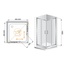 Душевой уголок Cezares Porta PORTA-D-A-2-100-P-Cr 100x100 1 Душевой уголок Cezares Porta PORTA-D-A-2-100-P-Cr 100x100 1