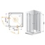 Душевой уголок Cezares Triumph TRIUMPH-D-A-22-120-P-Cr 120x120 1 Душевой уголок Cezares Triumph TRIUMPH-D-A-22-120-P-Cr 120x120 1