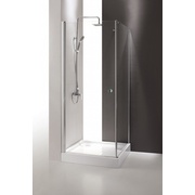Душевой уголок Cezares Triumph 80x80 см стекло прозрачное хром 1 дверь правая