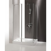 Душевой уголок Cezares Triumph 120x80 см стекло прозрачное хром дверь с сегментом левая