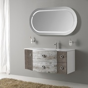 Тумба для раковины Cezares Venere 130 Moderno с четырьмя выдвижными ящиками и одной распашной дверцей 130x47x53