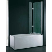 Шторка для ванны Cezares Verona VERONA-W-V-21-120-P-Cr-L 120 см стекло текстурное хром левая