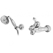 Смеситель для ванны Cezares Vintage VINTAGE-VDM-01-Sw с ручным душем ручки Swarovski, хром