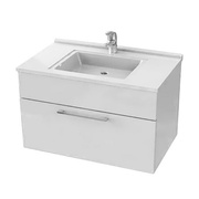 Тумба с раковиной De Aqua Квадро 49.5х81