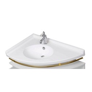 Раковина De Aqua Трио 90х54см, золото