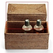 Корзина для белья Decor Walther Basket 0932192 UTB темный ротанг