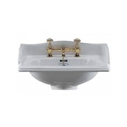 Раковина Devon&Devon Cambridge IBLG3FCAM на 3 отверстия под смеситель 640х480, цвет белый