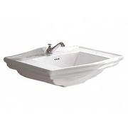 Раковина Devon&Devon Westminster на 1 отверстие, цвет белый IBLG1FWES