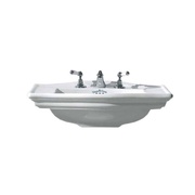 Раковина Devon&Devon Westminster на 3 отв. под смеситель, цвет белый