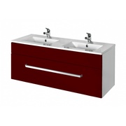 Тумба для раковины Dreja Aston Красная, с 1 ящиком