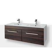 Тумба для раковины Dreja Aston 120 ручка А 2 ящика орех