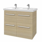 Тумба для раковины Dreja Big inn 125 FC дуб