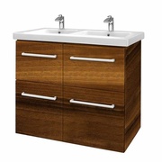 Тумба для раковины Dreja Big inn 125 FC орех