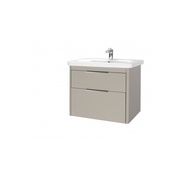 Тумба для раковины Dreja Enzo 100 бежевый глянец VELVET TOUCH