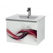 Тумба для раковины Dreja Image 70666 75 абстракция SLIM-75