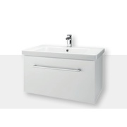 Тумба для раковины Dreja Inn 23563 S Norm 60 белый глянец